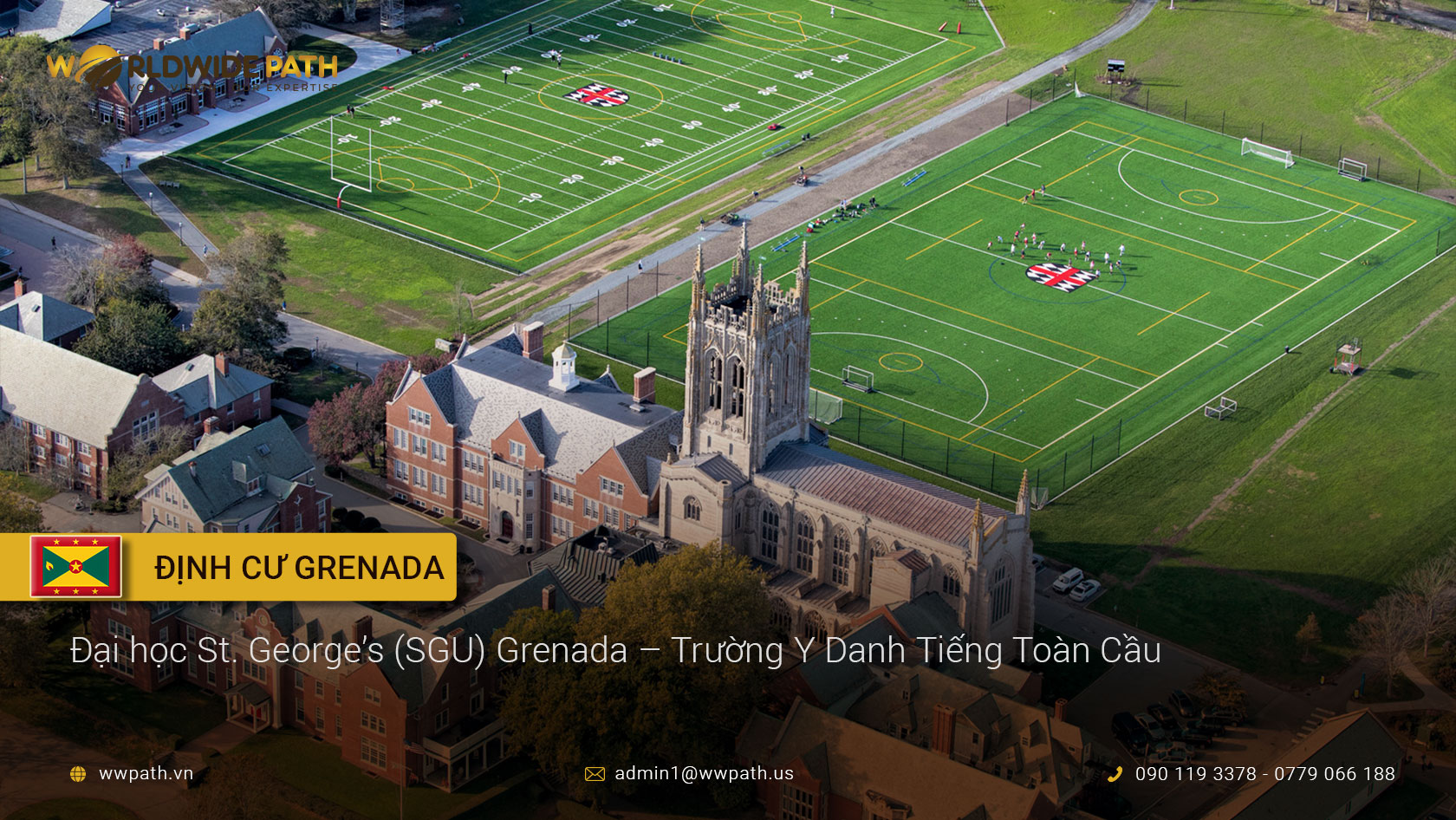 Trường đại học y danh tiếng St Geogre Grenada