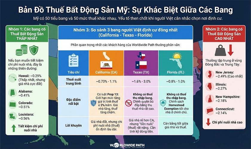 Thuế bất động sản tại Mỹ