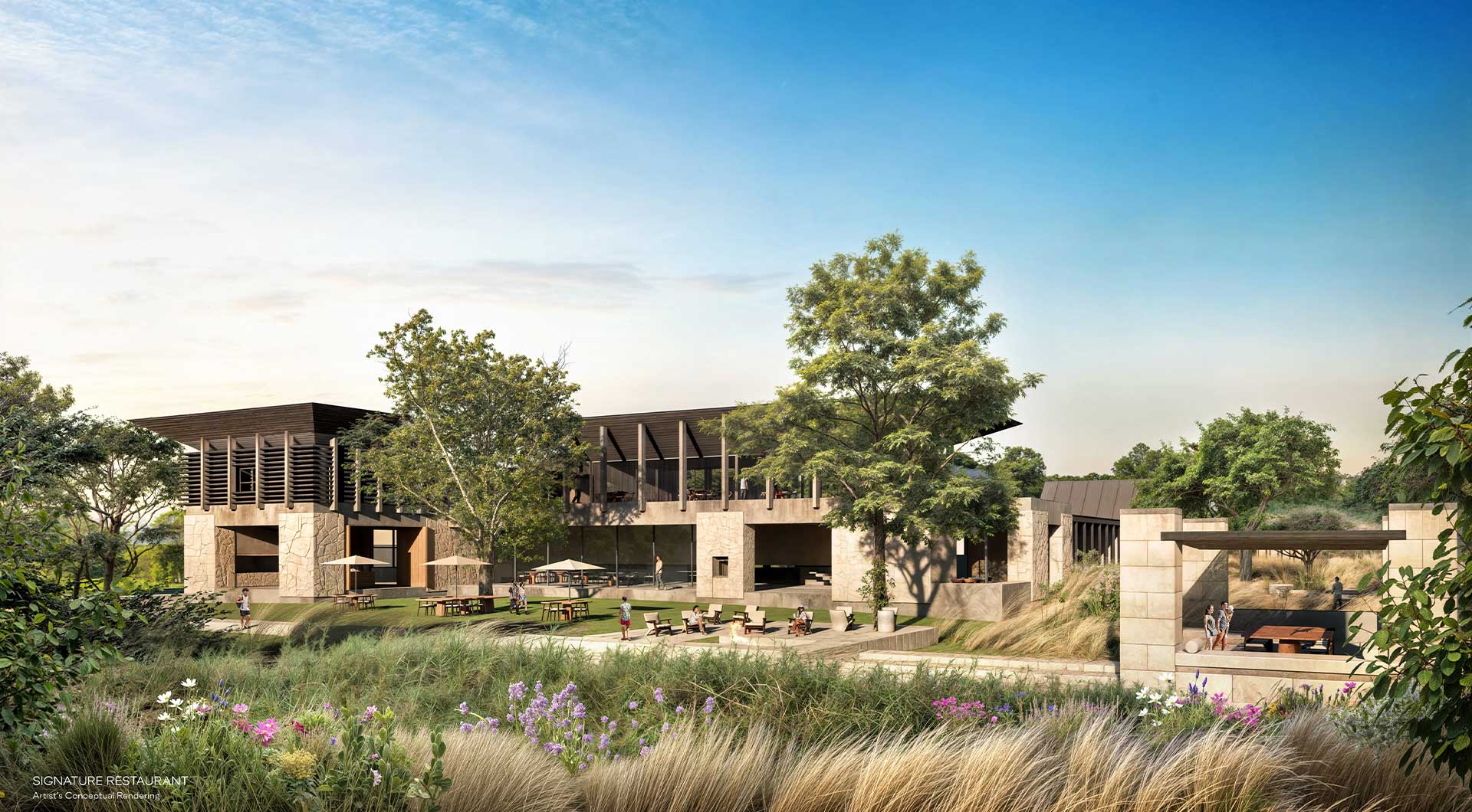 Hình dự án Waldorf Astoria Texas Hill