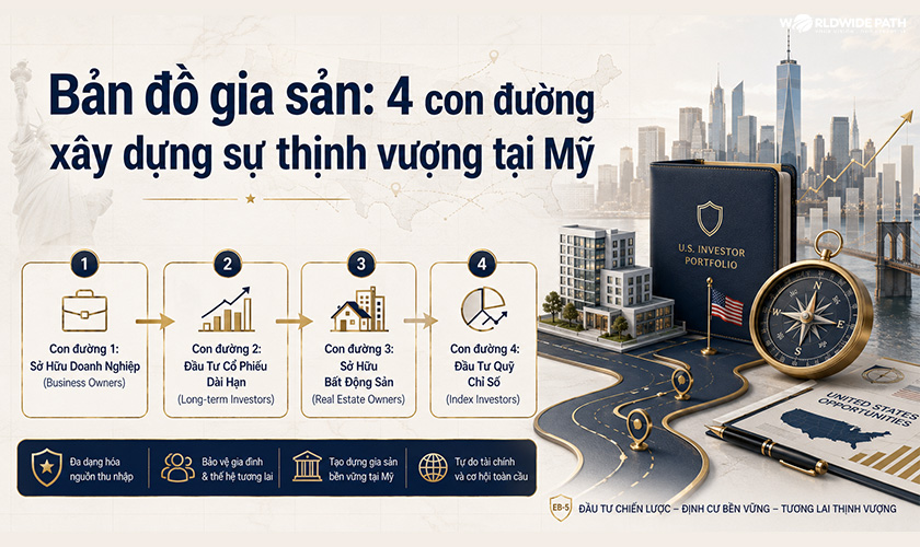 Bản đồ gia sản: những cách để trở nên giàu có tại Mỹ