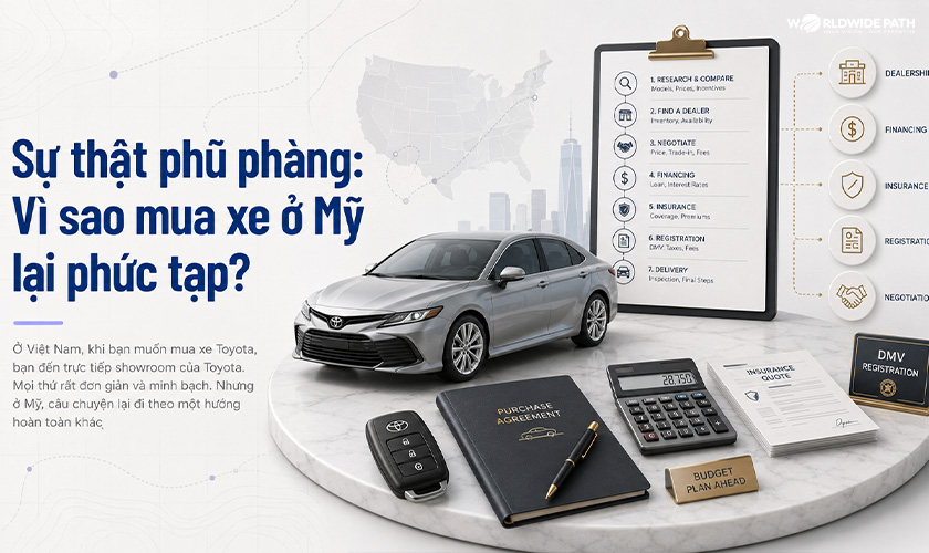 Sự thật khi mua xe ở Mỹ