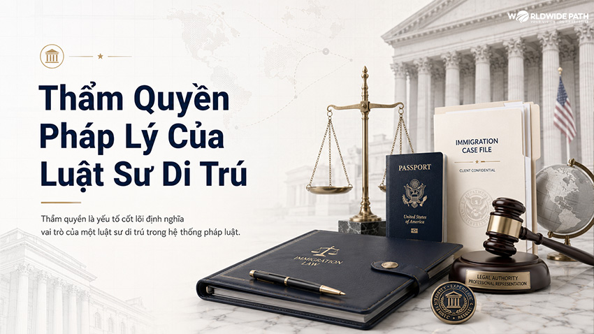 Thẩm quyền pháp lý của luật sư di trú