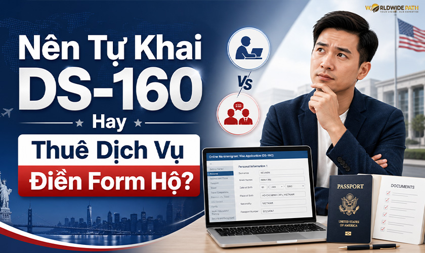 Nên tự khai Form DS-160 hay thuê dịch vụ