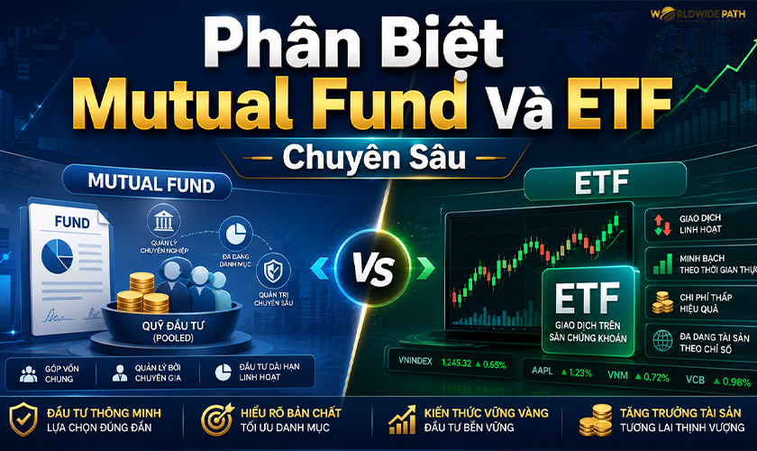 Phân biệt nhanh Mutual Fund và ETF