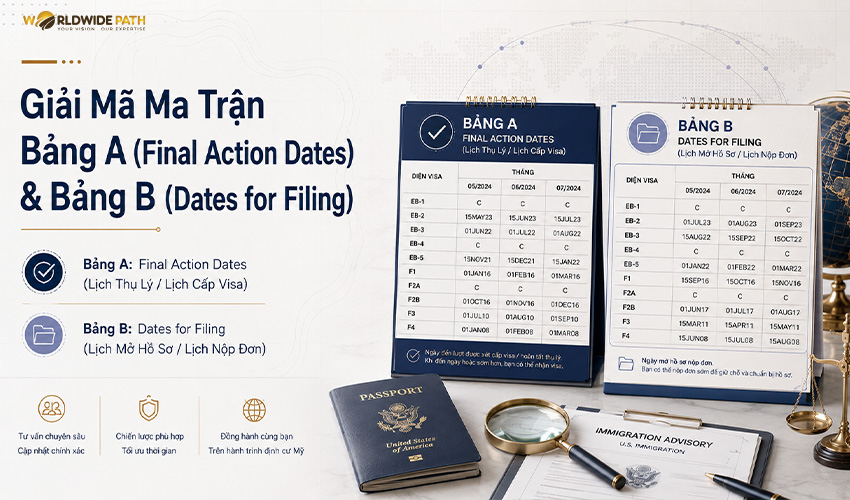 Giải mã Visa Bulletin toàn tập