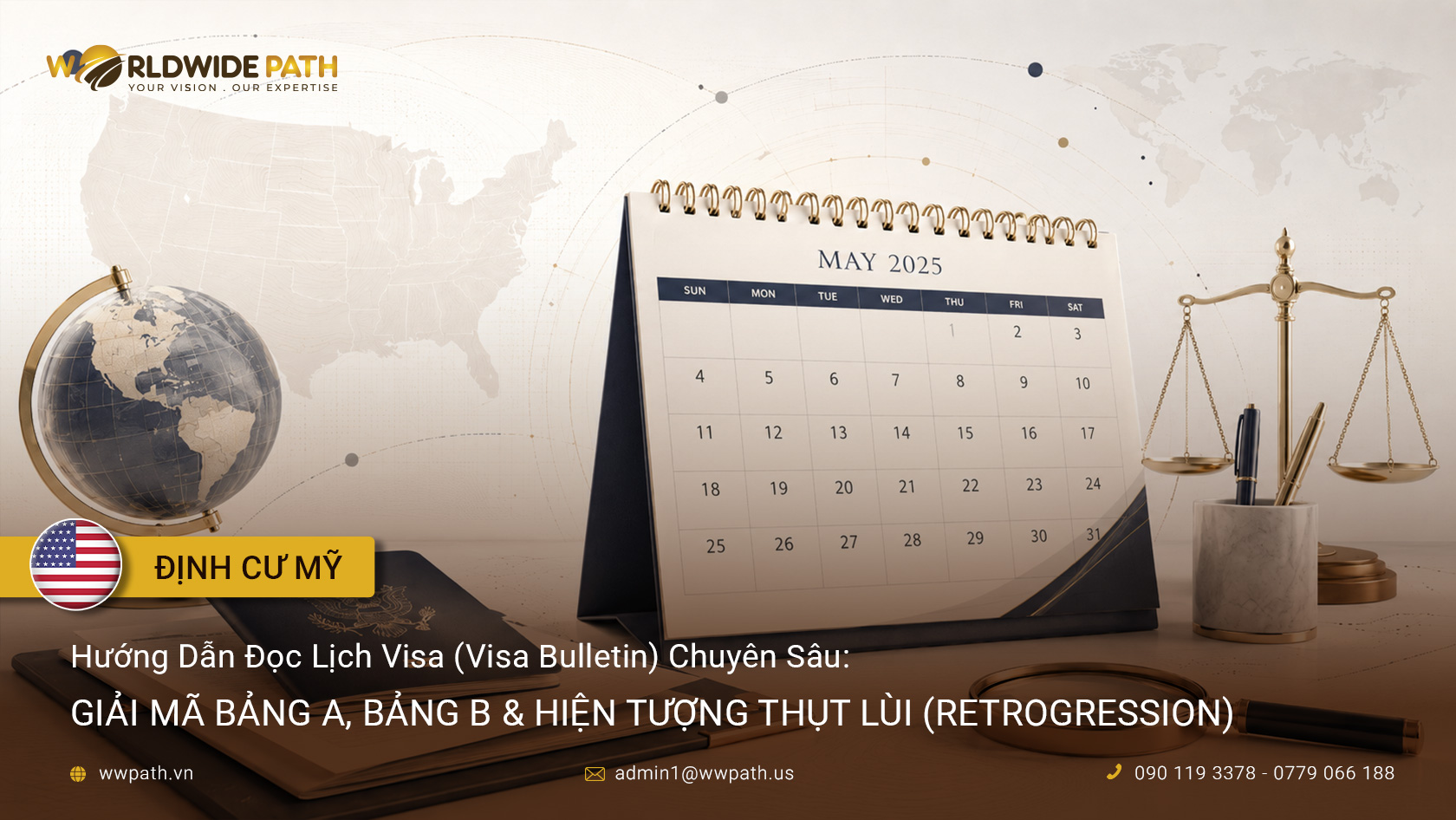 Hướng dẫn đọc Visa Bulletin