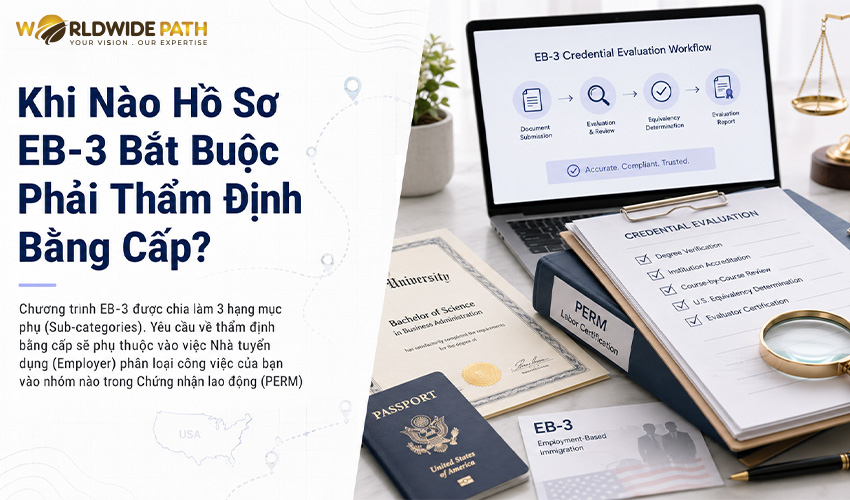 Khi nào cần thẩm định bằng cấp Eb-3