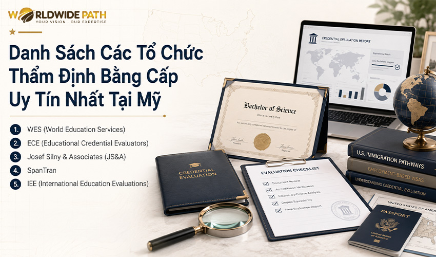 Các tổ chức thẩm định bằng cấp uy tín tại Mỹ