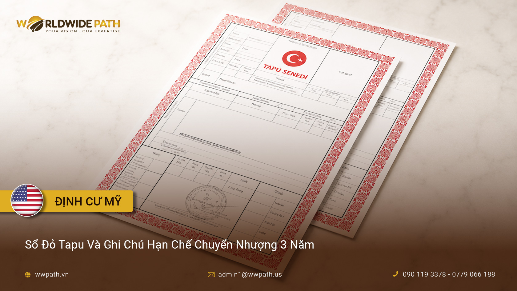 Sổ Đỏ Tapu Và Ghi Chú Hạn Chế Chuyển Nhượng 3 Năm