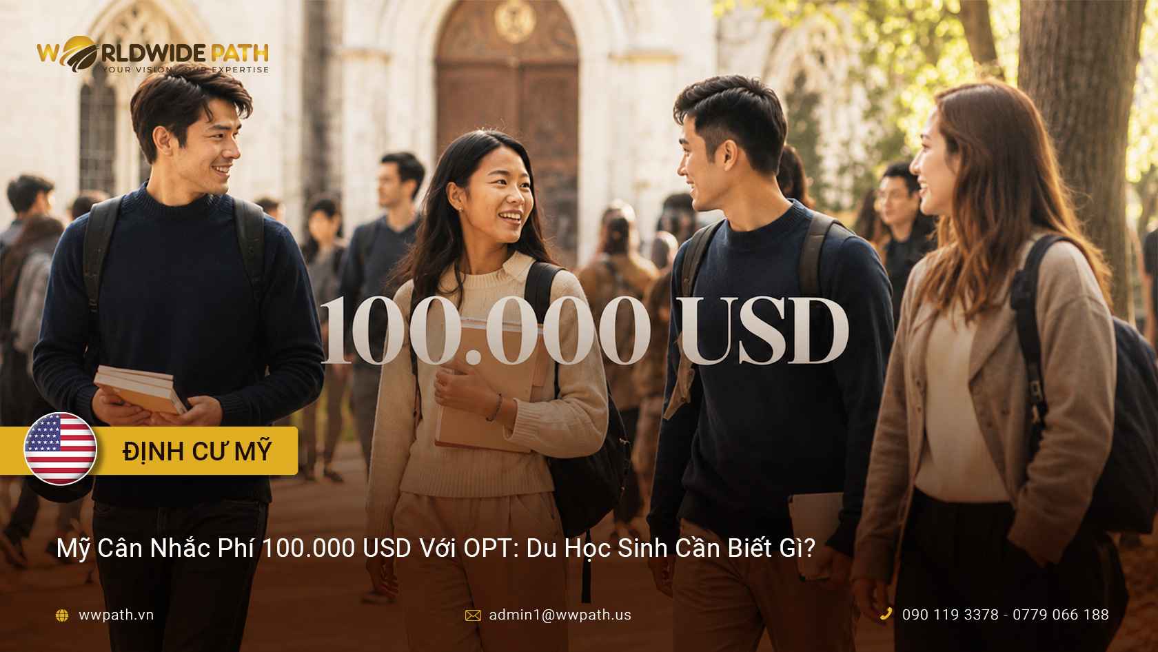 Mỹ Cân Nhắc Phí 100.000 USD Với OPT: Du Học Sinh Cần Biết Gì?