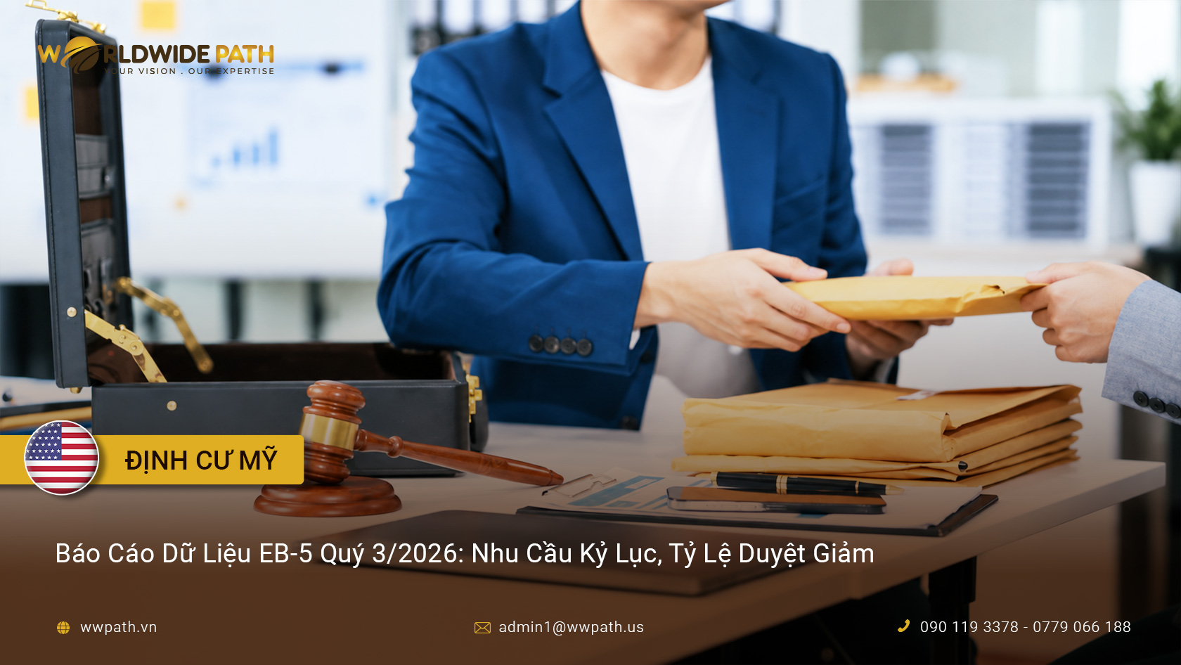 Báo Cáo Dữ Liệu EB-5 Quý 3/2026: Nhu Cầu Kỷ Lục, Tỷ Lệ Duyệt Giảm