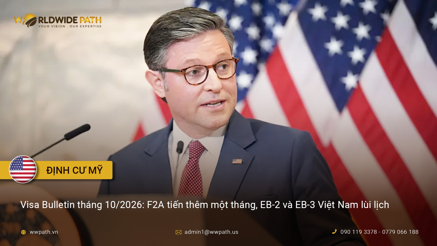 Visa Bulletin tháng 10 năm 2026