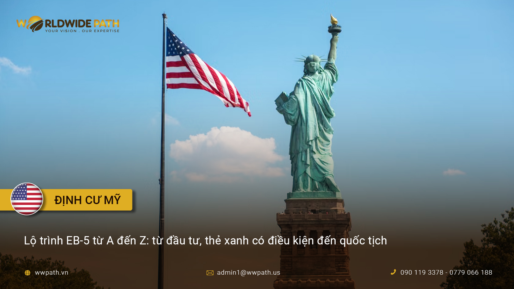 Lộ trình EB-5 từ A đến Z: từ đầu tư, thẻ xanh có điều kiện đến quốc tịch